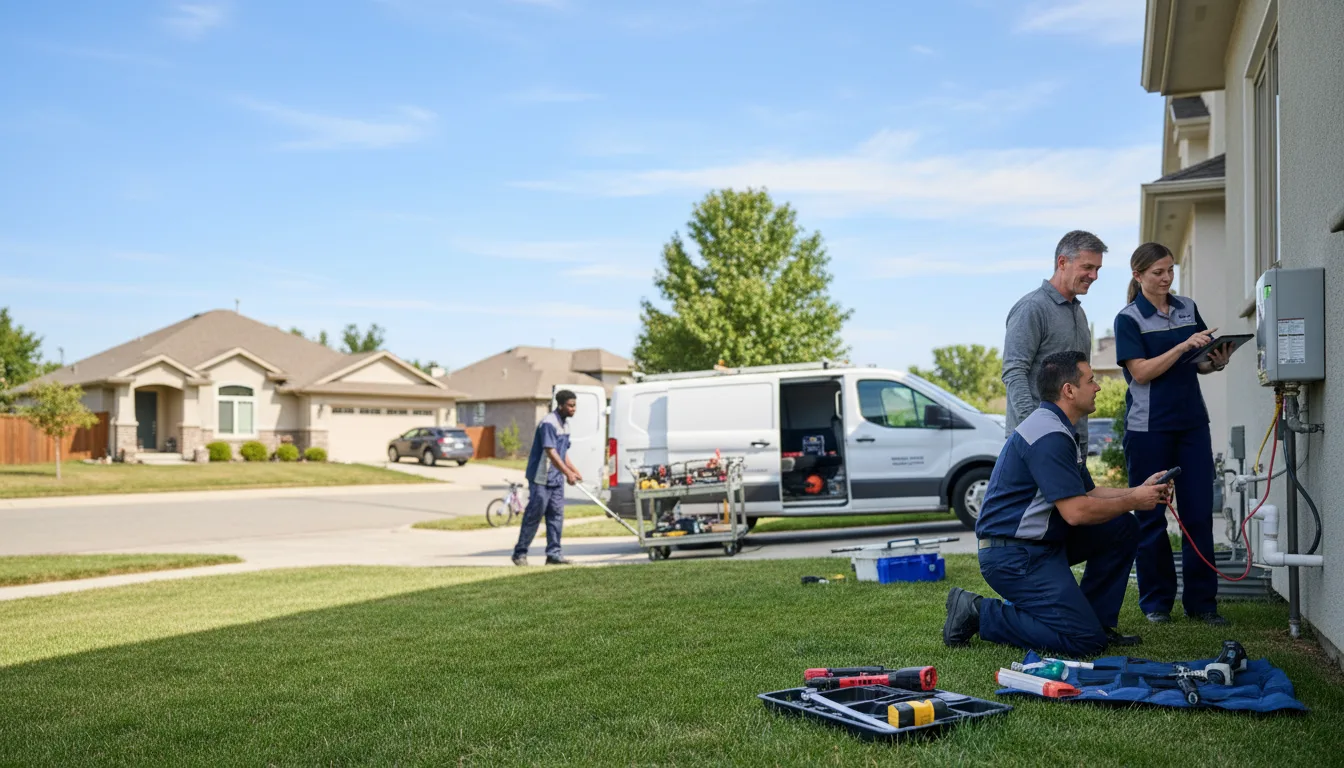 Tankless water heater service in Cope, CO